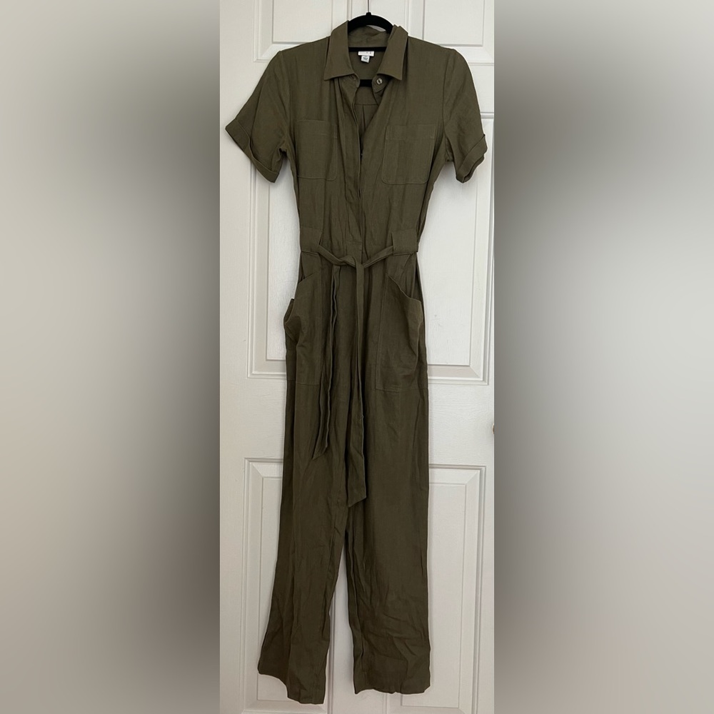 A New Day | Army Green Jumpsuit